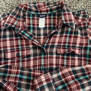 Women's Long-Sleeved Organic Cotton Midweight Fjord Flannel Shirt
